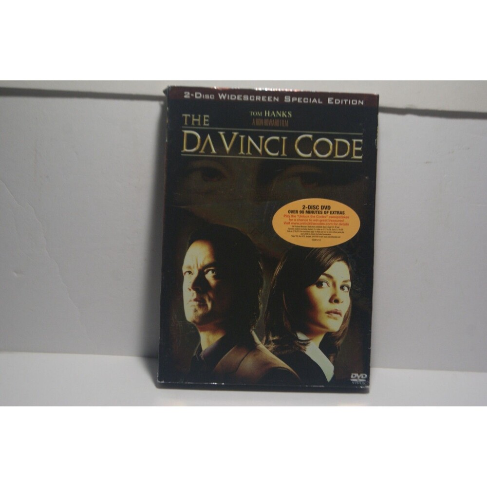 The DaVinci Code (DVD, 2006, 2-Disc Set, W Screen Special Edition) W/slipcover